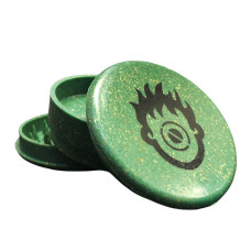 Trīsdaļīgs 60mm Eco Grinderis zaļš