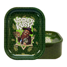 Kosher Kush Velmēšanas paplāte ar uzglabāšanas trauku