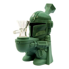 Silikona bongs "Space Hero Sage"15cm