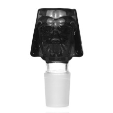 Bonga stikla uzgalis "Dark Lord Black " 18mm