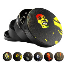 "Bob Marley" Metāla Grinderis 4 daļīgs– 50mm