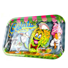 Gelato metāla velmēšanas paplāte 