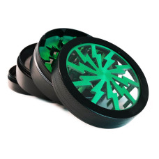 Storm liels zaļš alumīnija Grinderis 63mm