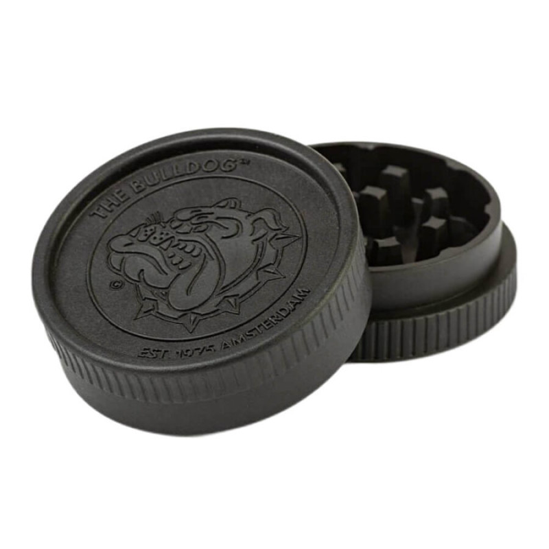 Grinderis Bulldog melns ECO 55mm 2 daļīgs